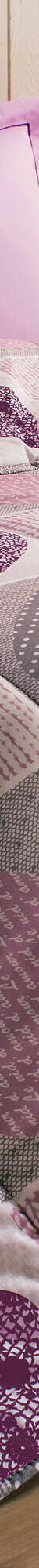 Couette coton imprimé Lovely 400 g/m² (parme) Couette coton imprimé Lovely 400 g/m² (parme)